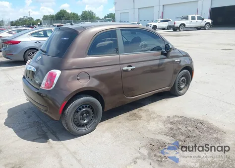 2012 Fiat 500 Pop from USA, damaged, VIN 3C3CFFAR5CT208799